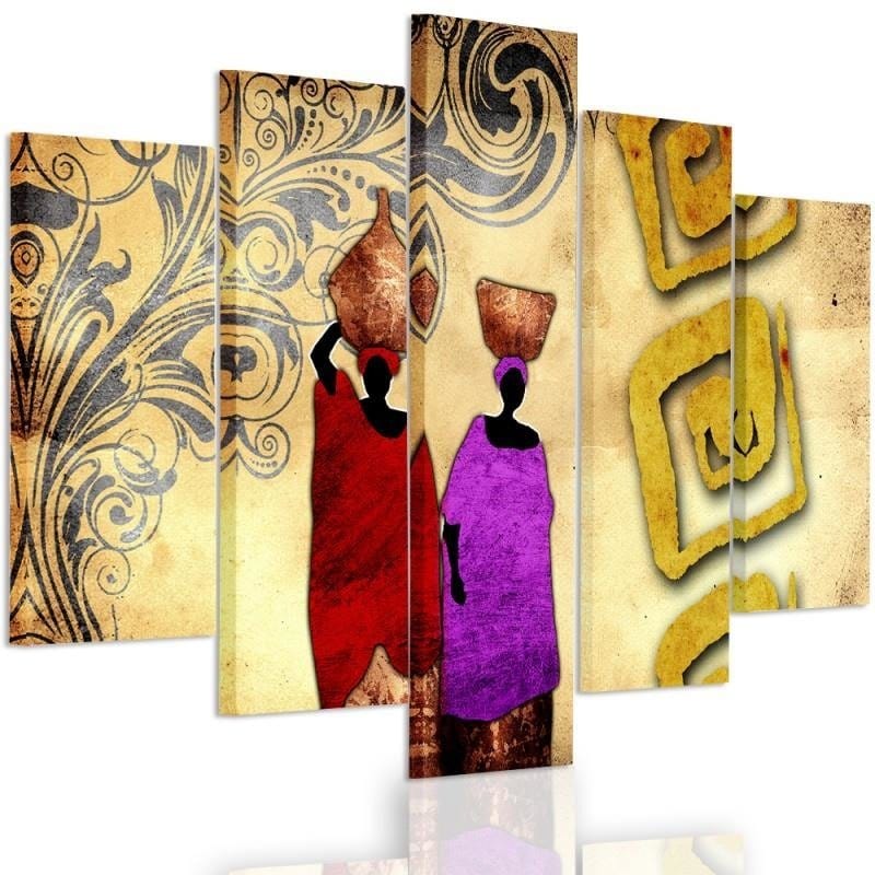 Kanva no 5 daļām - Type A, Two Women Home Trends DECO