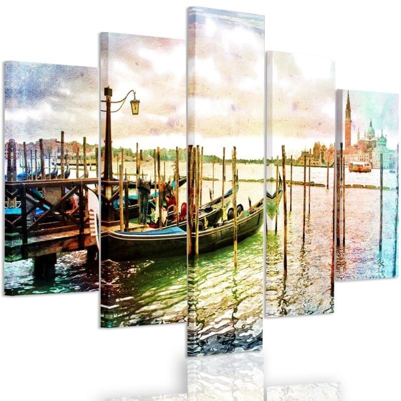 Kanva no 5 daļām - Type A, Venice Home Trends DECO