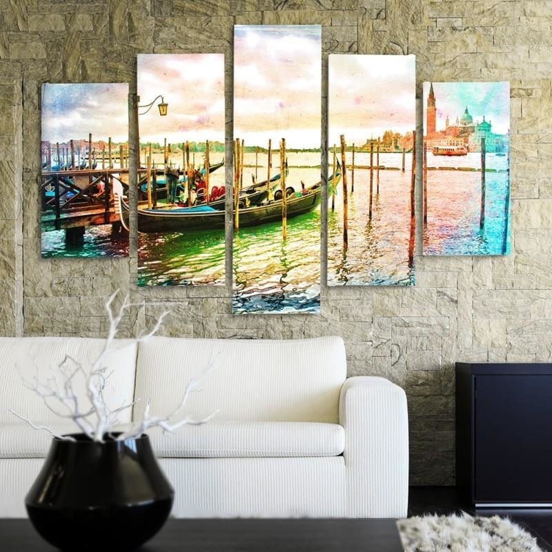 Kanva no 5 daļām - Type A, Venice  Home Trends DECO