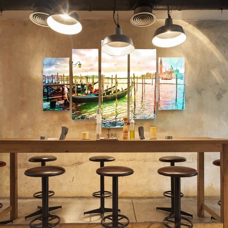 Kanva no 5 daļām - Type A, Venice  Home Trends DECO