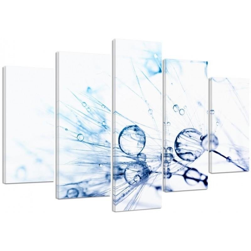 Kanva no 5 daļām - Type A, Water Drops On Dmuchawcu 2 Home Trends DECO