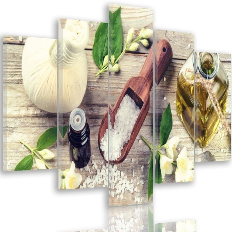 Kanva no 5 daļām - Type A, With Jasmine Spices Home Trends DECO