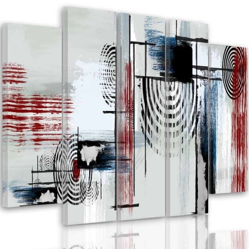 Kanva no 5 daļām - Type B, 1 Shields Home Trends DECO