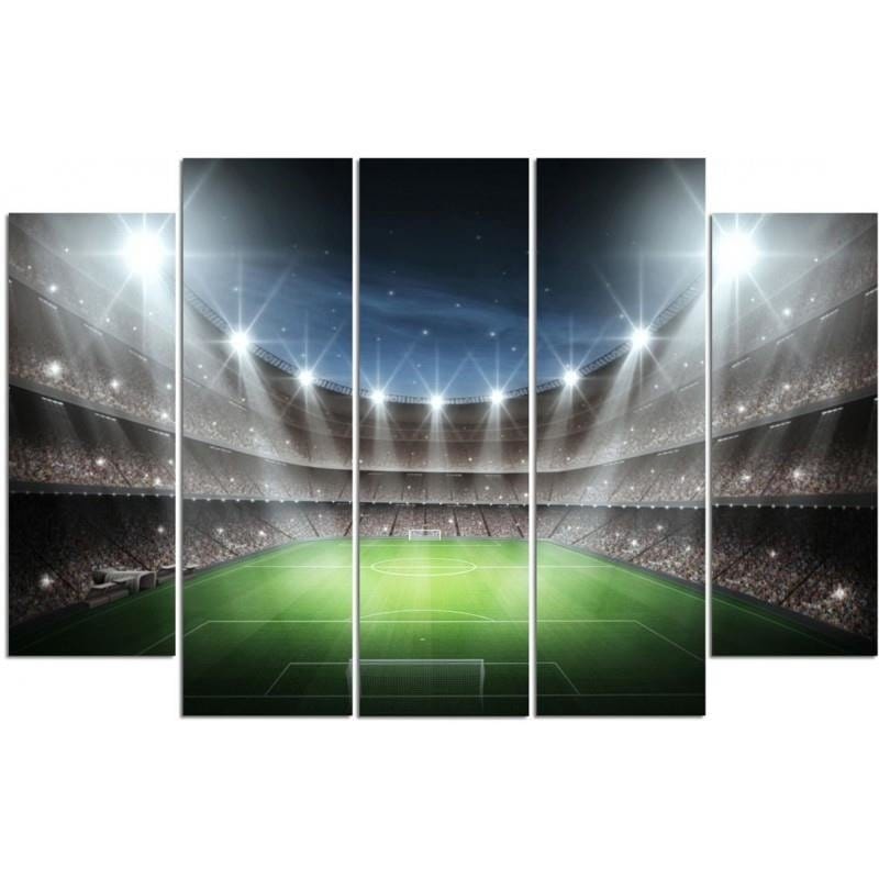 Kanva no 5 daļām - Type B, A Football Stadium In The Spotlight Home Trends DECO