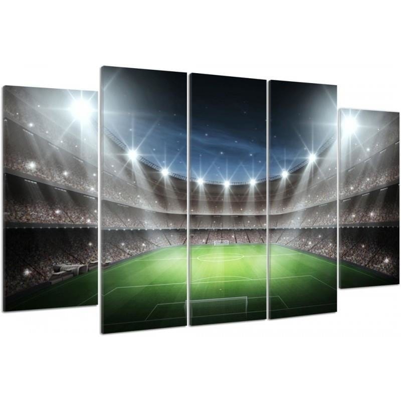 Kanva no 5 daļām - Type B, A Football Stadium In The Spotlight Home Trends DECO