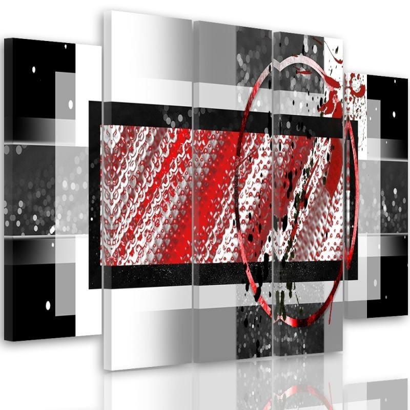 Kanva no 5 daļām - Type B, Abstract Composition 1 Home Trends DECO