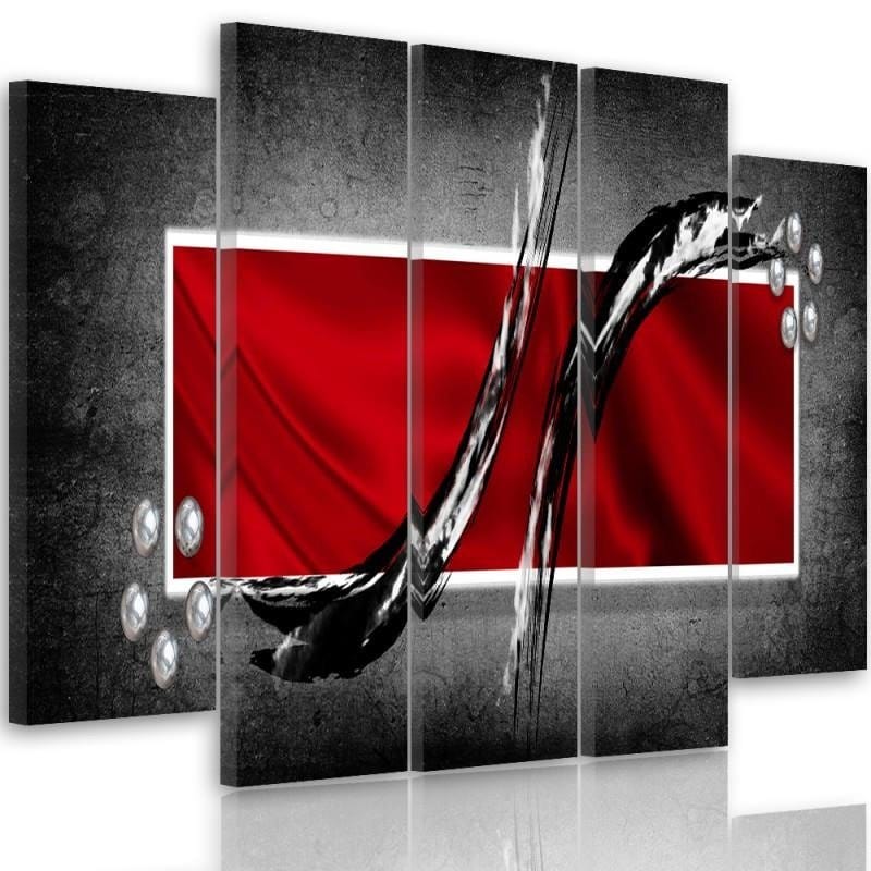 Kanva no 5 daļām - Type B, Abstraction 2 Home Trends DECO