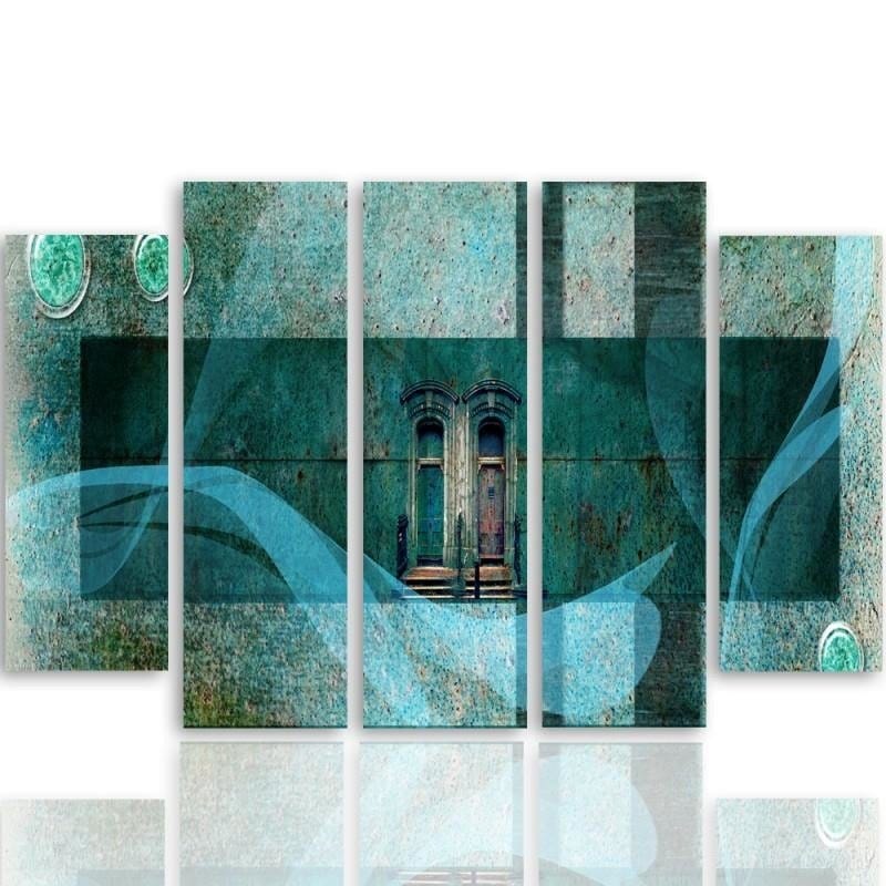Kanva no 5 daļām - Type B, Architectural Motif Home Trends DECO
