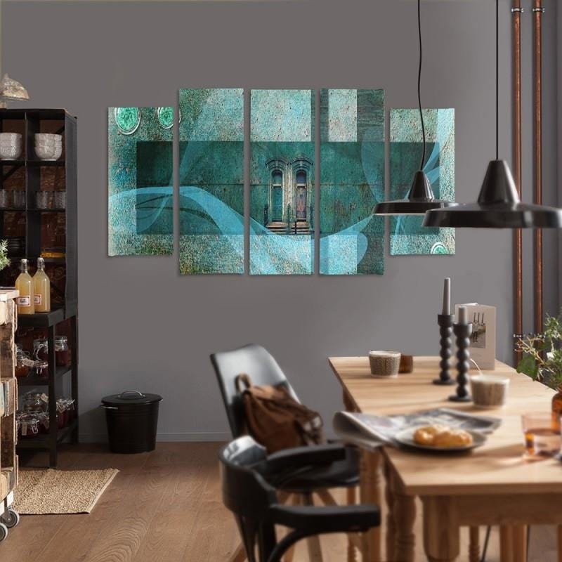 Kanva no 5 daļām - Type B, Architectural Motif  Home Trends DECO