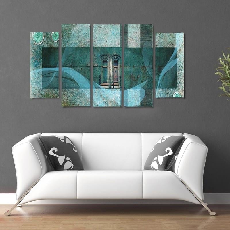 Kanva no 5 daļām - Type B, Architectural Motif  Home Trends DECO