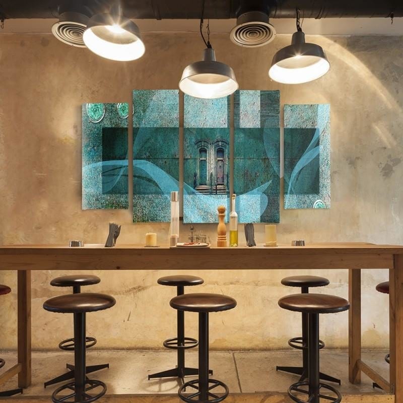 Kanva no 5 daļām - Type B, Architectural Motif  Home Trends DECO