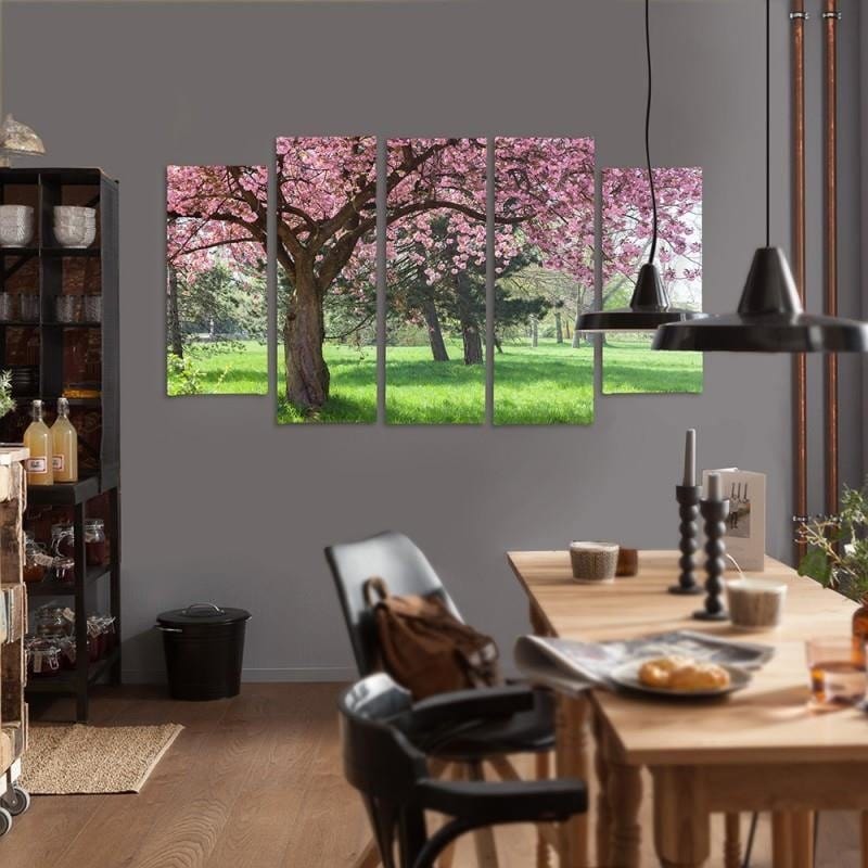 Kanva no 5 daļām - Type B, Blooming Tree Home Trends DECO