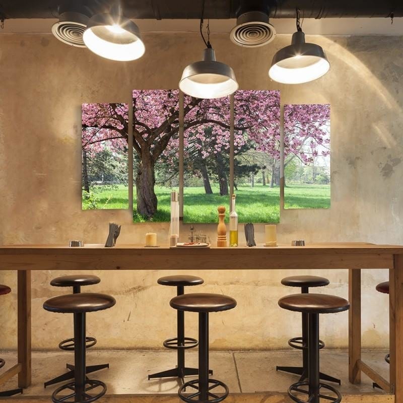 Kanva no 5 daļām - Type B, Blooming Tree Home Trends DECO