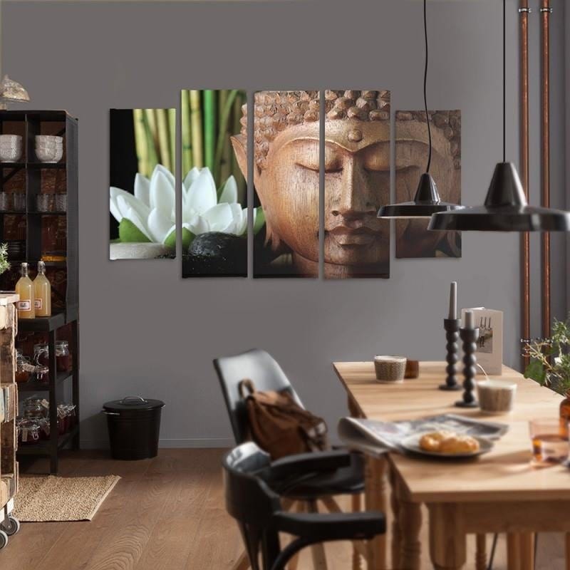 Kanva no 5 daļām - Type B, Buddha 3 Home Trends DECO
