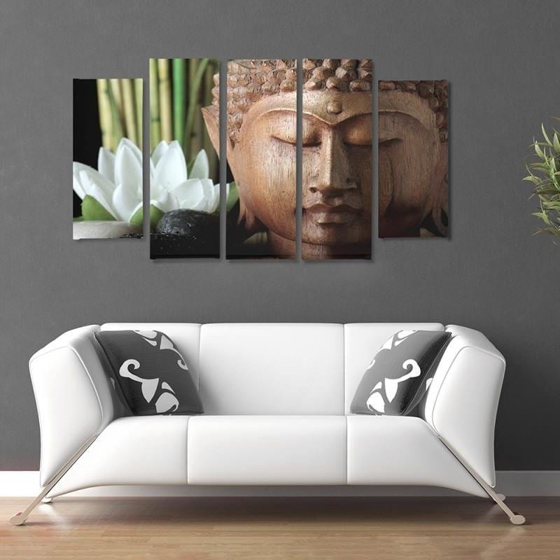 Kanva no 5 daļām - Type B, Buddha 3 Home Trends DECO