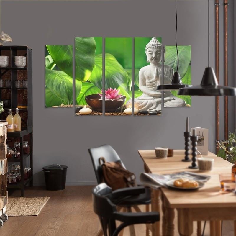Kanva no 5 daļām - Type B, Buddha 4 Home Trends DECO