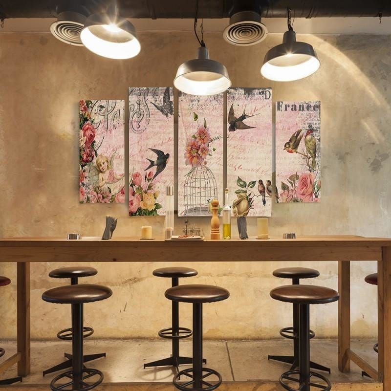 Kanva no 5 daļām - Type B, Card Paris Home Trends DECO
