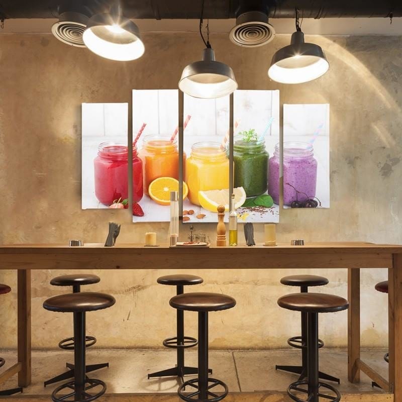 Kanva no 5 daļām - Type B, Collection Fruit Home Trends DECO