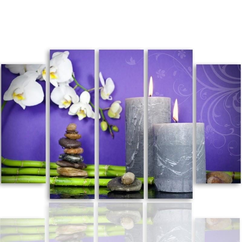 Kanva no 5 daļām - Type B, Composition 7 Zen Home Trends DECO