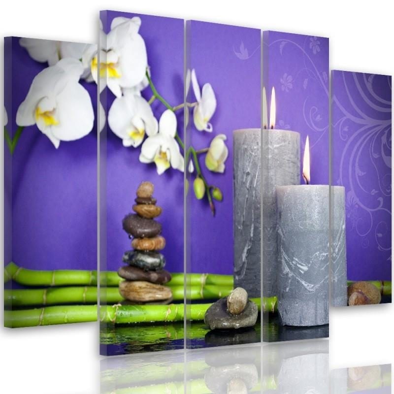 Kanva no 5 daļām - Type B, Composition 7 Zen Home Trends DECO