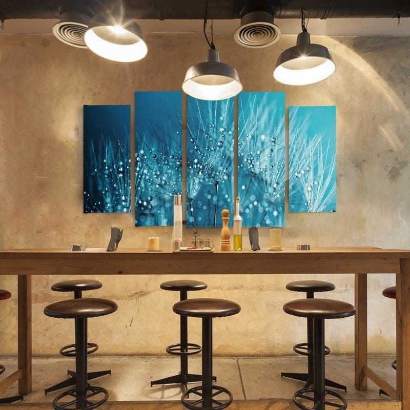 Kanva no 5 daļām - Type B, Dandelion And Dew 2 Home Trends DECO