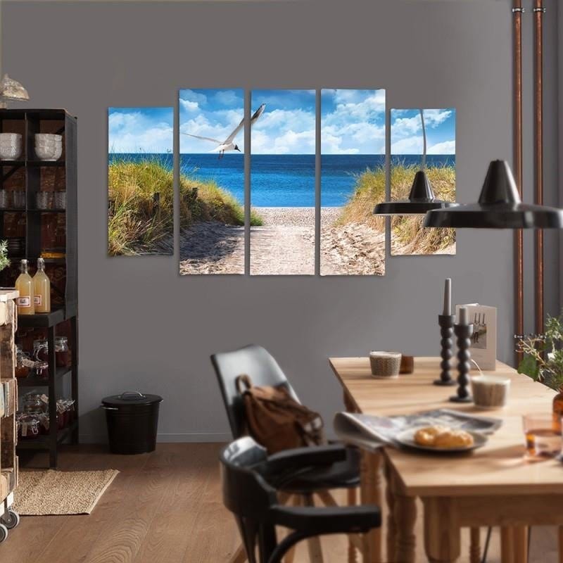 Kanva no 5 daļām - Type B, Descent To The Sea Home Trends DECO