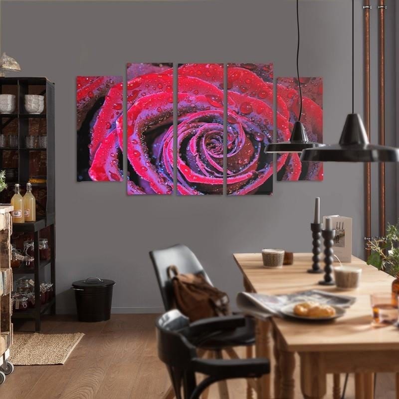 Kanva no 5 daļām - Type B, Dewy Rose Home Trends DECO