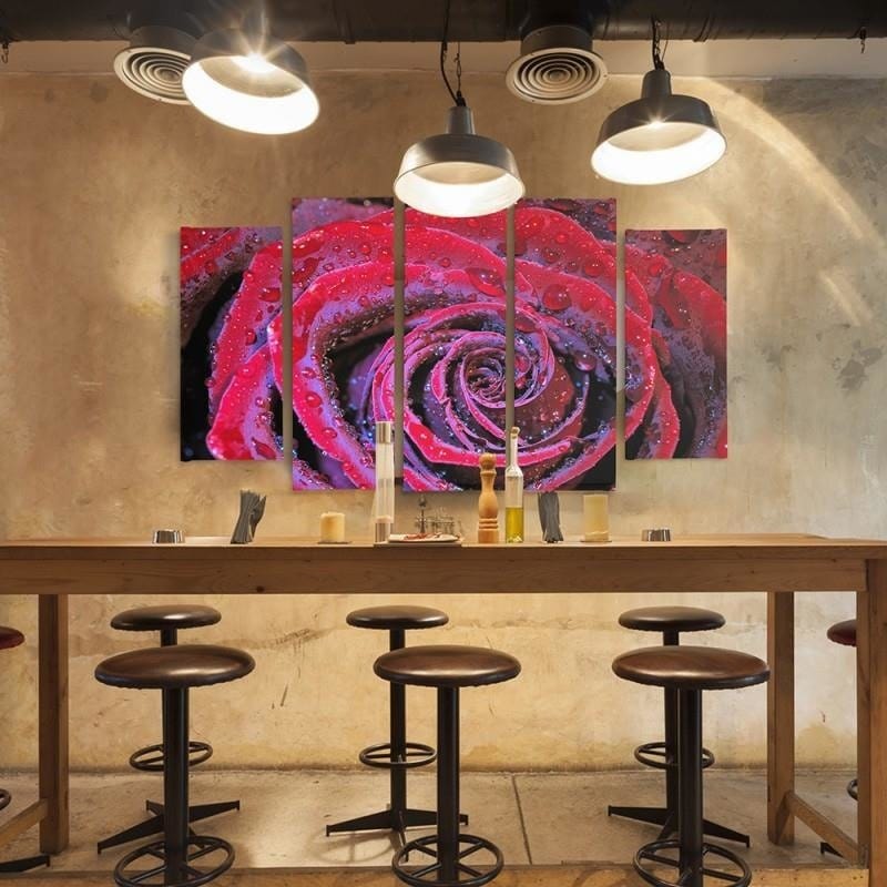 Kanva no 5 daļām - Type B, Dewy Rose Home Trends DECO