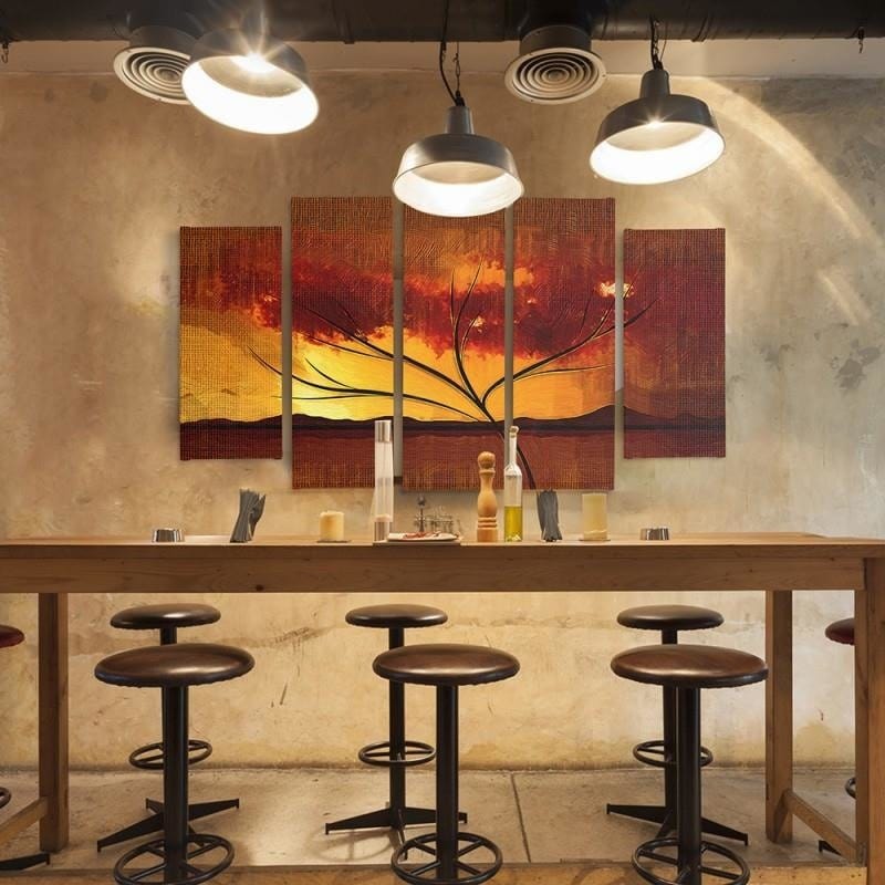 Kanva no 5 daļām - Type B, Dry Tree Home Trends DECO