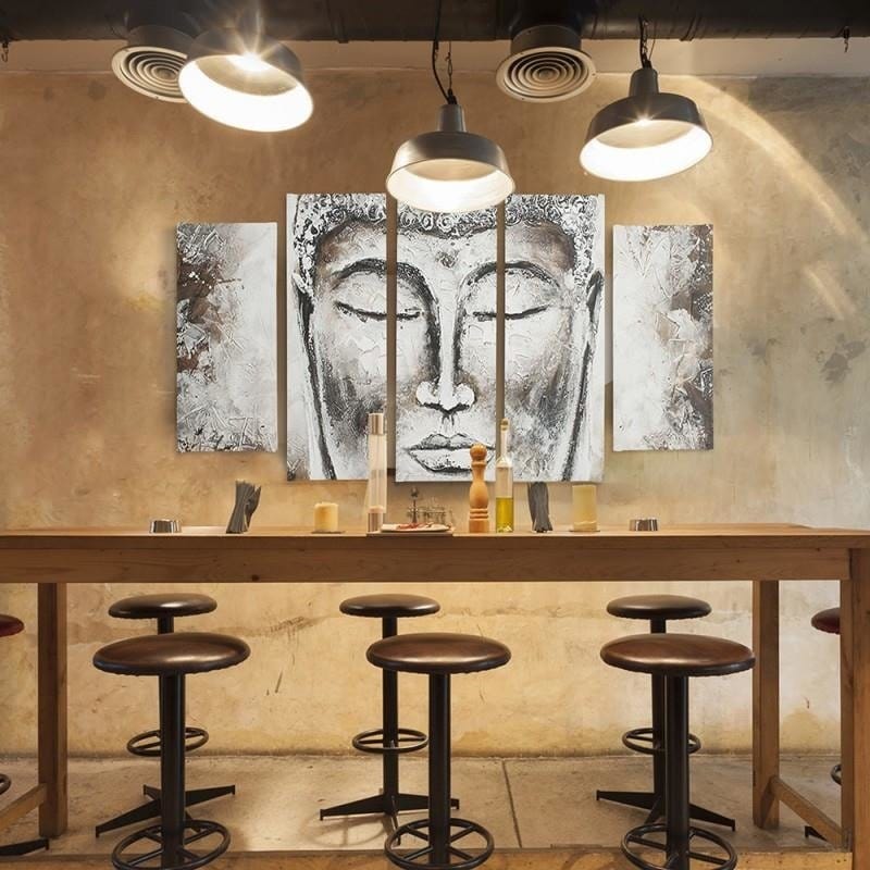 Kanva no 5 daļām - Type B, Face Painted Home Trends DECO