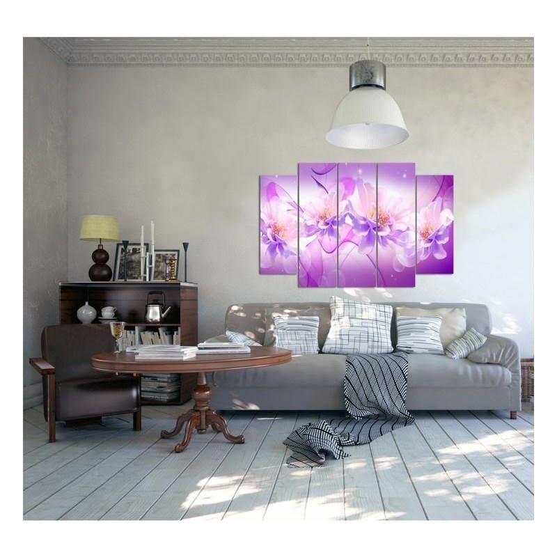 Kanva no 5 daļām - Type B, Flowers 2 - Graphics Home Trends DECO