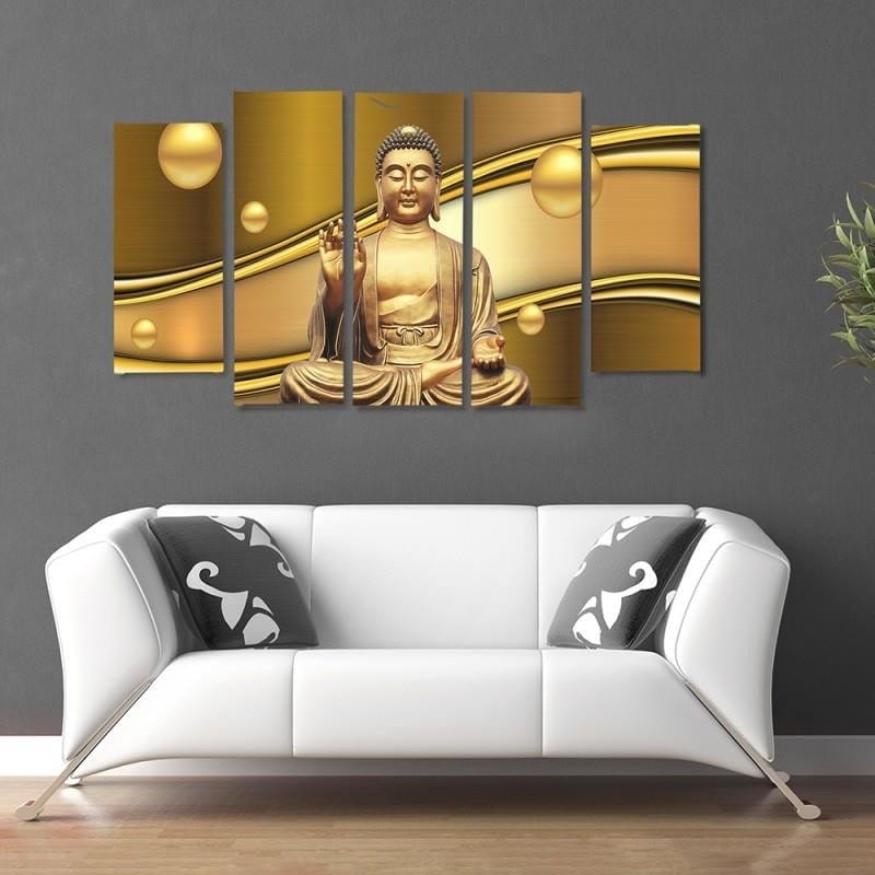 Kanva no 5 daļām - Type B, Golden Buddha Home Trends DECO