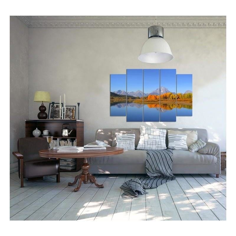 Kanva no 5 daļām - Type B, Grand Teton National Park  Home Trends DECO