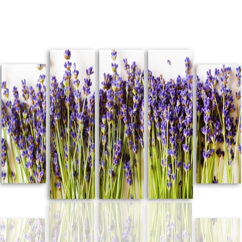 Kanva no 5 daļām - Type B, Lavender Buds Home Trends DECO