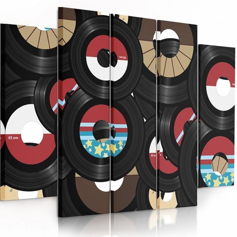 Kanva no 5 daļām - Type B, Longplays Home Trends DECO