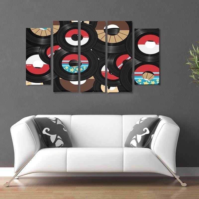 Kanva no 5 daļām - Type B, Longplays Home Trends DECO