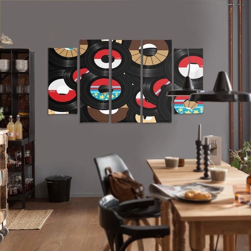 Kanva no 5 daļām - Type B, Longplays Home Trends DECO