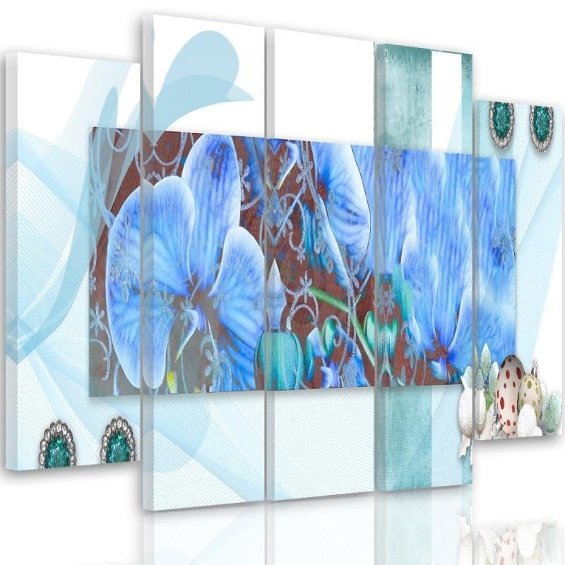 Kanva no 5 daļām - Type B, Orchid Composition 2 Home Trends DECO