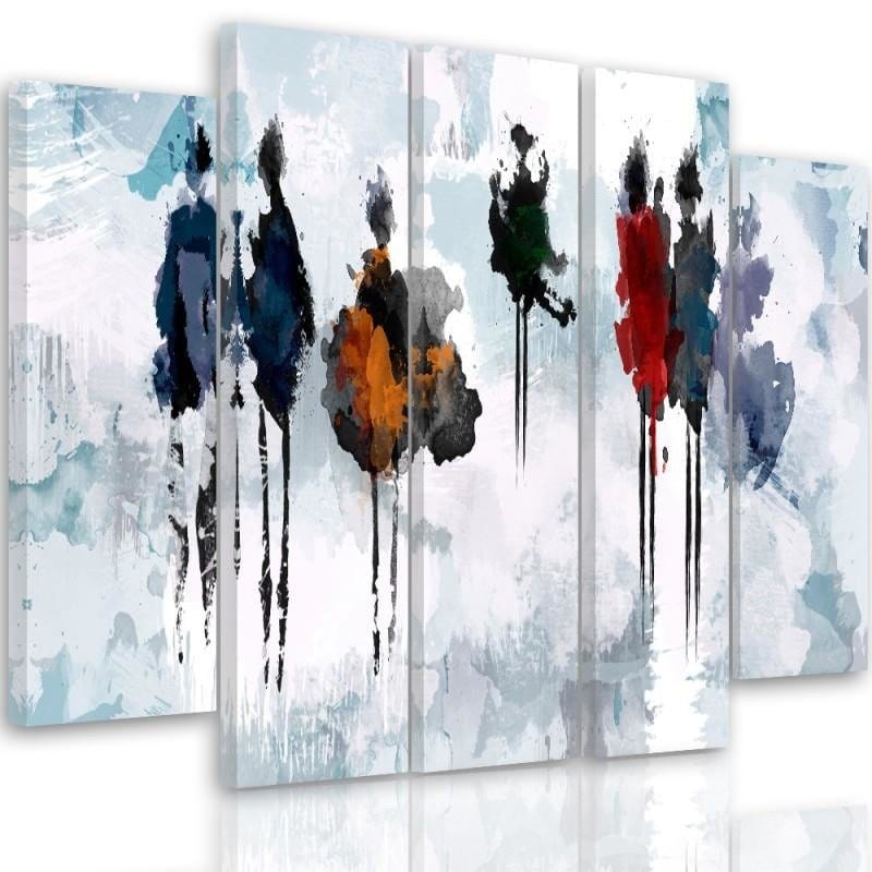 Kanva no 5 daļām - Type B, Painting Tree Home Trends DECO
