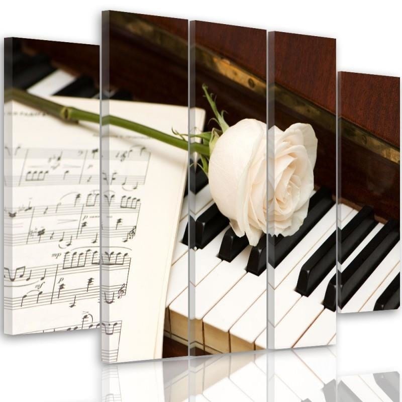 Kanva no 5 daļām - Type B, Piano Home Trends DECO