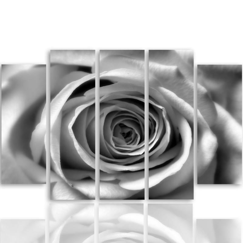 Kanva no 5 daļām - Type B, Rose Flower Home Trends DECO