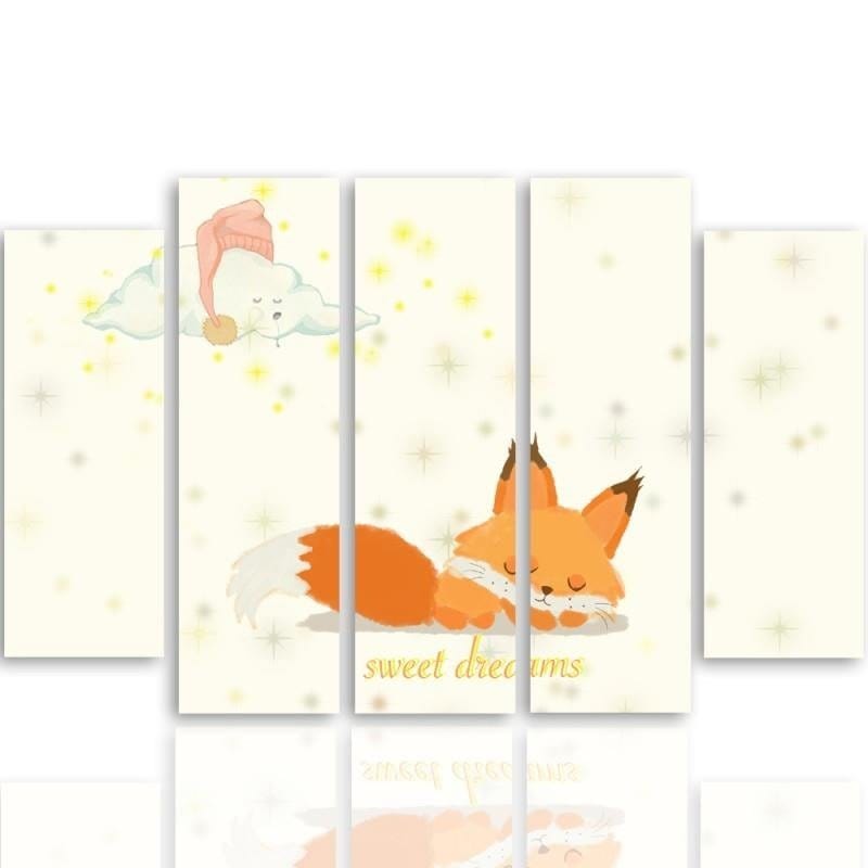 Kanva no 5 daļām - Type B, Sweet Dreams Home Trends DECO