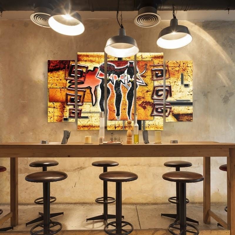 Kanva no 5 daļām - Type B, Three Graces 2 Home Trends DECO