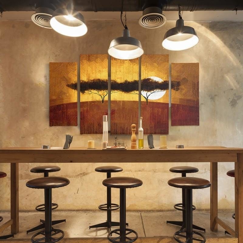 Kanva no 5 daļām - Type B, Two Trees Home Trends DECO