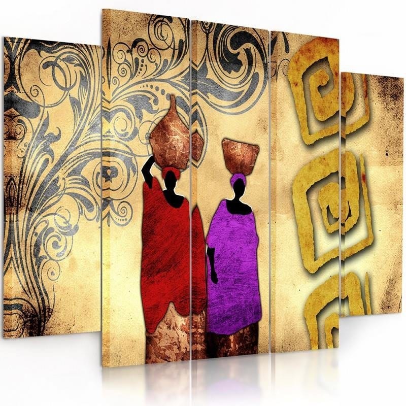 Kanva no 5 daļām - Type B, Two Women Home Trends DECO