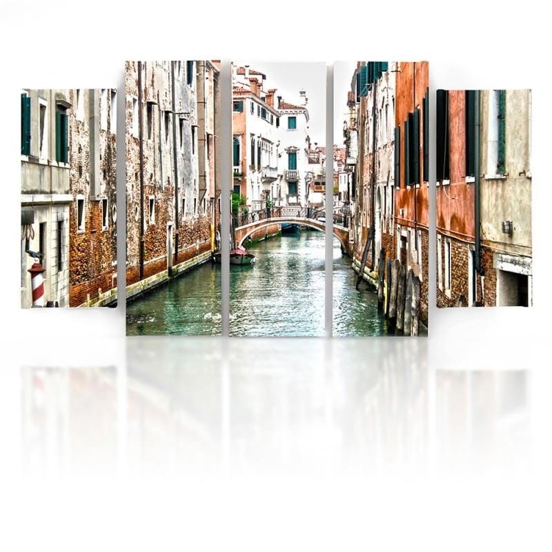 Kanva no 5 daļām - Type B, Venice Canal Home Trends DECO