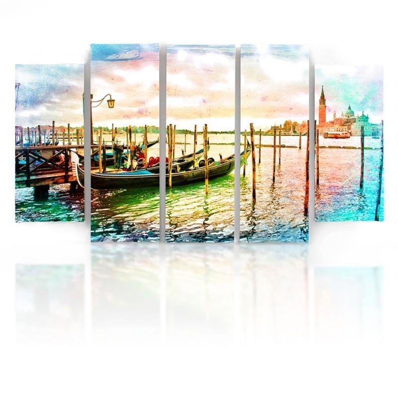 Kanva no 5 daļām - Type B, Venice Home Trends DECO