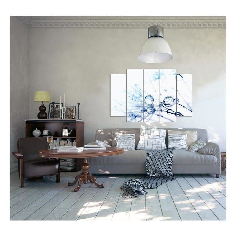 Kanva no 5 daļām - Type B, Water Drops On Dmuchawcu 2 Home Trends DECO