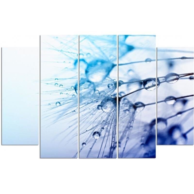 Kanva no 5 daļām - Type B, Water Drops On Dmuchawcu Home Trends DECO