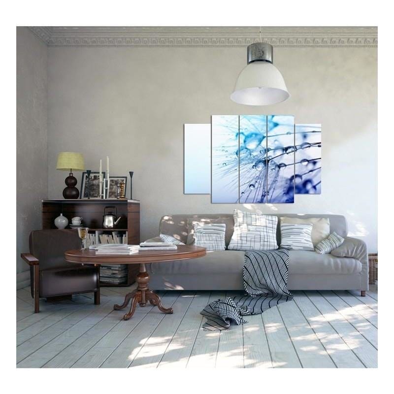 Kanva no 5 daļām - Type B, Water Drops On Dmuchawcu Home Trends DECO